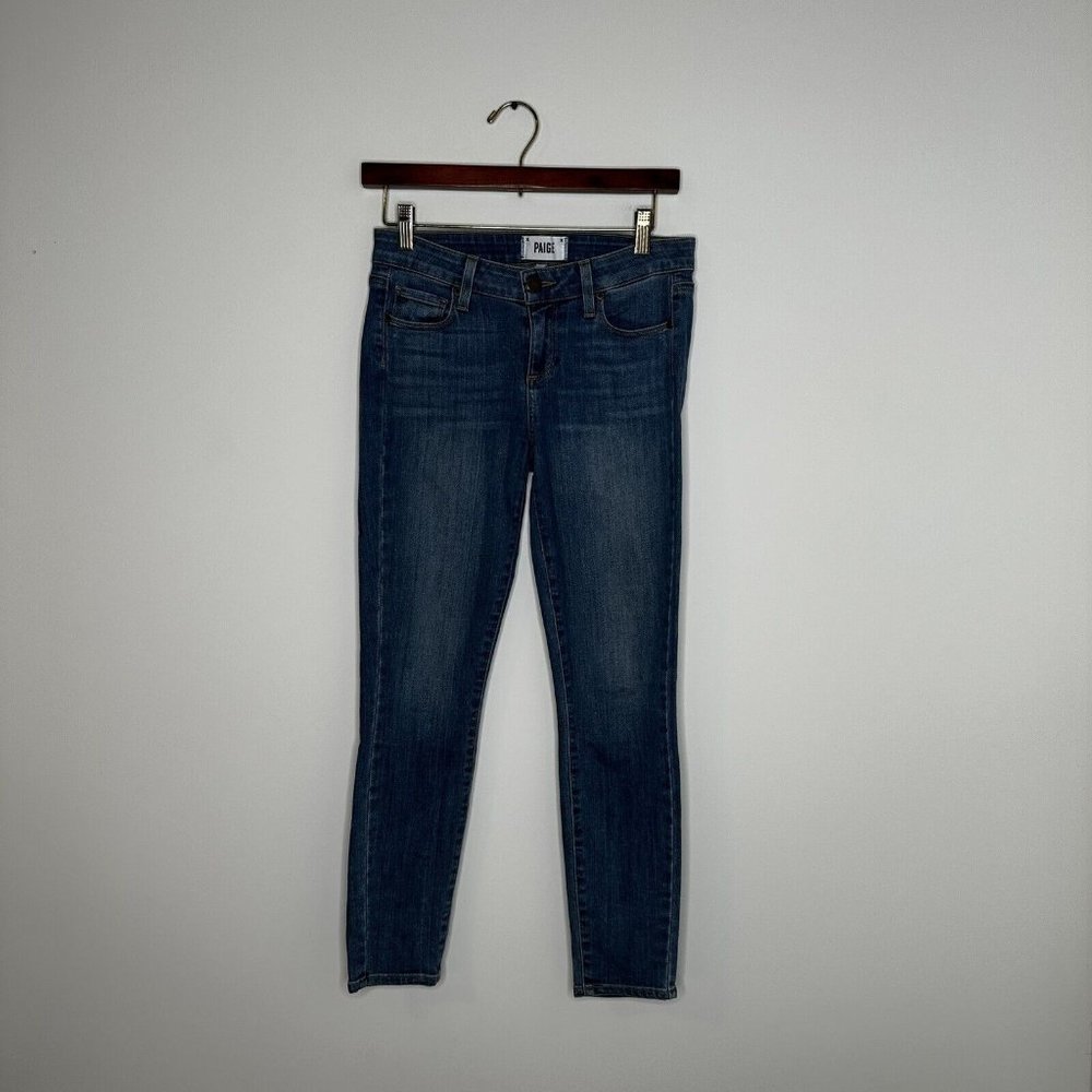 Paige Women's Size 26 Verdugo Crop Dark Wash Denim Jeans